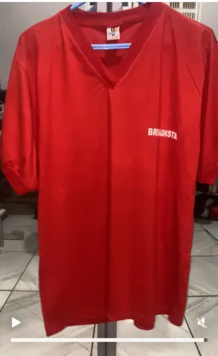 Camiseta Vermelha BRIGADISTA 