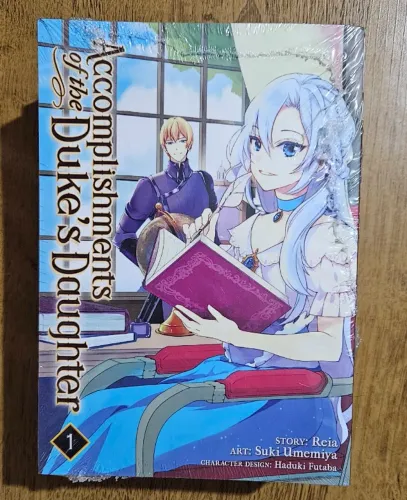 [MANGÁ EM INGLÊS] Accomplishments of the Duke's Daughter Vol. 1, 2, 6 e 7