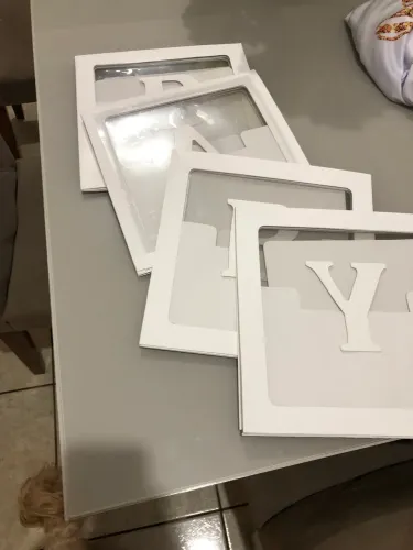 Cubos para decoração de chá de bebê e chá revelação 