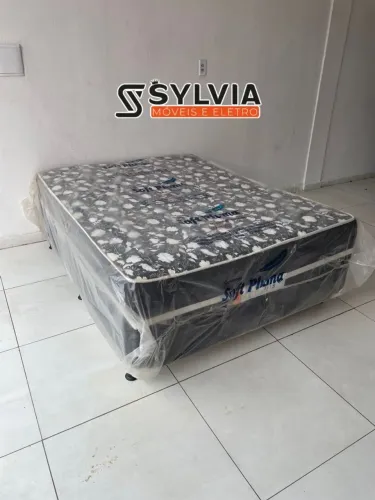 Cama unibox casal softpluma