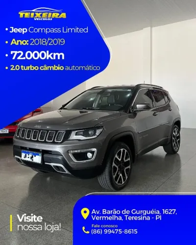 Jeep Compass Limited 2.0 4X4 Diesel 16V Aut. 2019