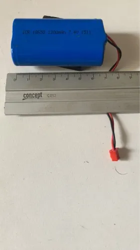 Bateria de lítio 7.4V 1200mAH