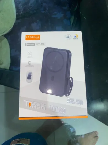 Carregador portátil 10.000mah turbo 