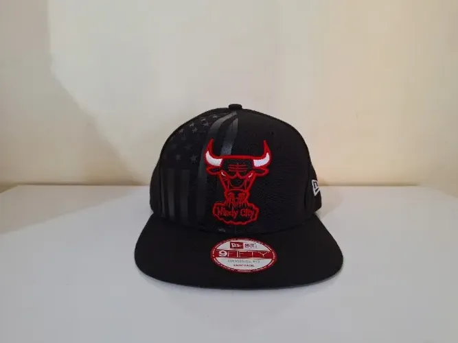 Boné New Era Aba Reta NBA Chicago Bulls Original