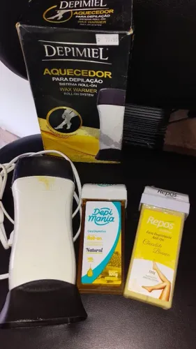 Kit Depilação Roll-on DepiMania + Repos