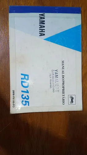 Manual do Proprietário Moto Yamaha RD135 1998