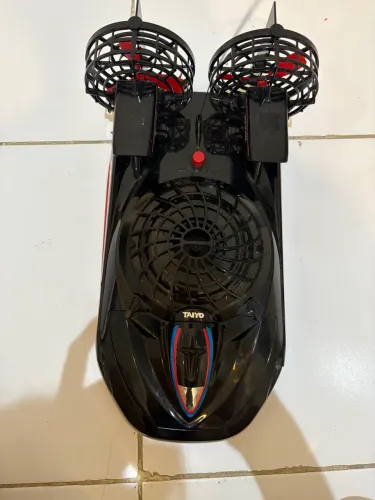 Hovercraft TAIYO Anos 90 - Completo - Raro - Para Colecionador