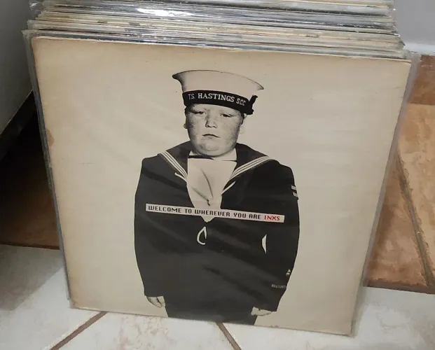 COMBO LOTE INXS COLEÇÃO IMPECÁVEL DISCOS VINIL LP POP ROCK