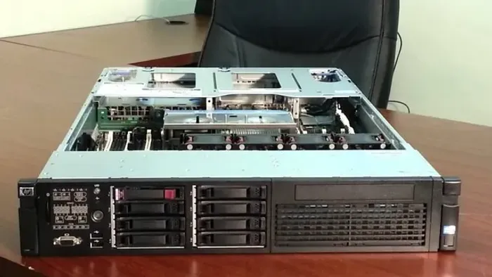 Servidor HP DL380 6 Geração funcionando 