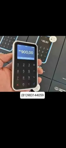 Máquina de cartão de crédito point Air- mercado pago