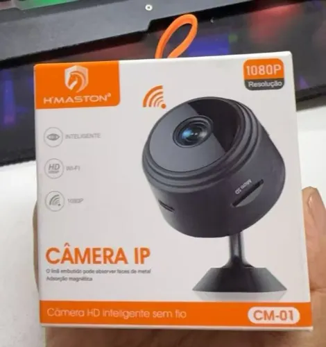 Câmera IP HD Inteligente Sem Fio - 1080P - HMASTON CM-01