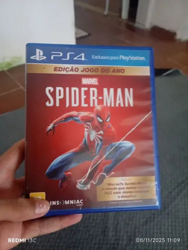 Jogo de ps4 spider-man