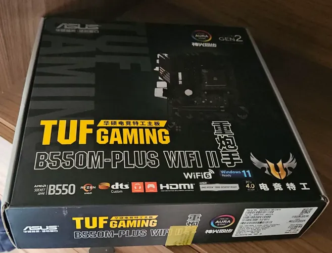 Placa mãe Asus b550m plus wifi2