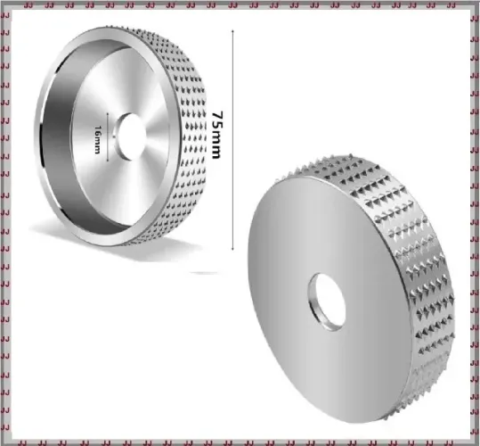 Disco moedor rebolo para desbaste de madeira 75 mm