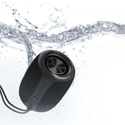 Caixa De Som Portátil Creative MUVO Play, Bluetooth/USB-C/3.5mm, Black, 51MF8365AA000