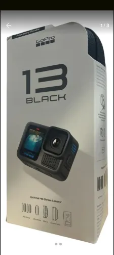 Gopro hero 13 black, caixa lacrada