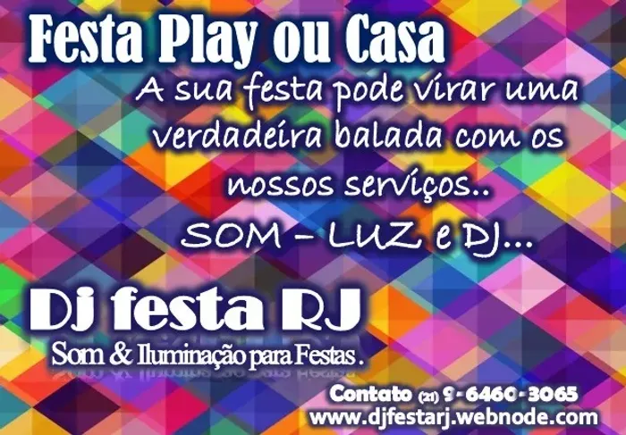 Dj Para Festa - Play ou Casa