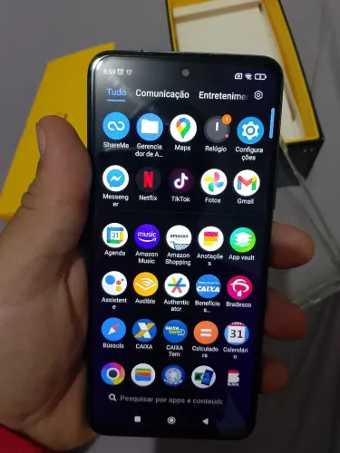 Célular poco x3 GT contém NFC