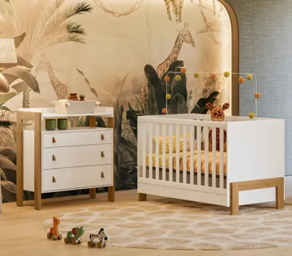 Berço e comoda lindos! Novos nunca usados