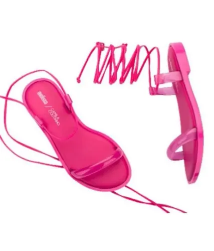 Sandália Melissa Dare strap+ Camila Coutinho - Rosa - Tamanho 36