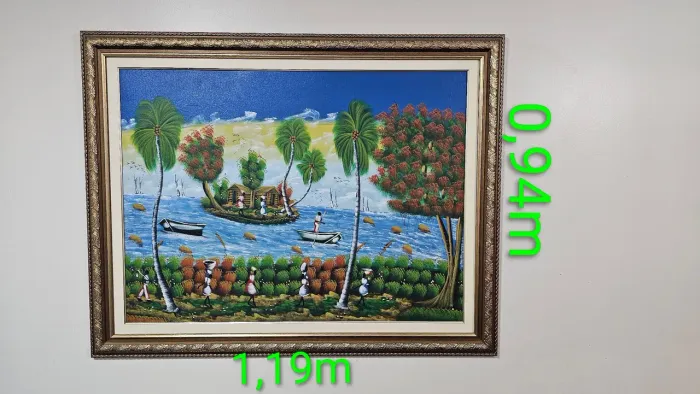 Pintura Haitiana Original Autêntica e rara