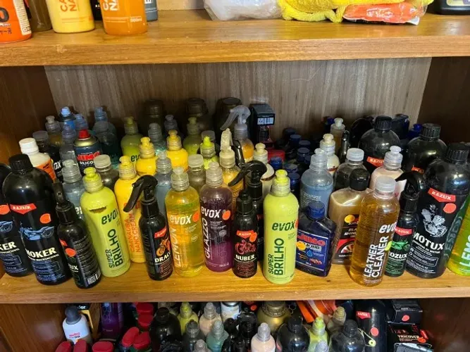 Lote produtos para estética automotiva