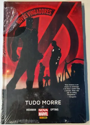 Novos Vingadores: Tudo Morre Nova Marvel Capa Dura Panini