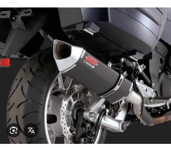 Escapamento Vance Hines CS ONE para Kawasaki Concours 1400 de  2009 a 2014 Novíssimo 