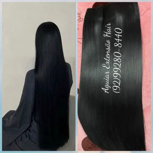 Extensão tic tac Preto 70 cm