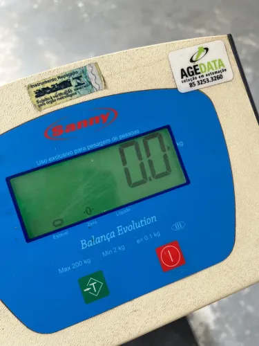 Balança digital profissional imetro