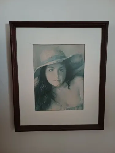 Quadro decorativo com moldura