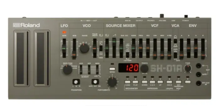 NOVO Roland Sh-01a Boutique | Sintetizador Polifônico