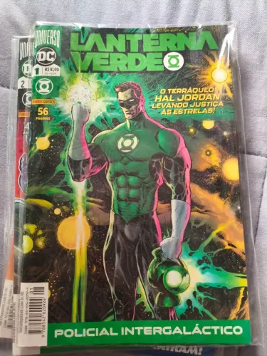 Lanterna verde Fase Grant Morrison 1 ao 7 capa cartão