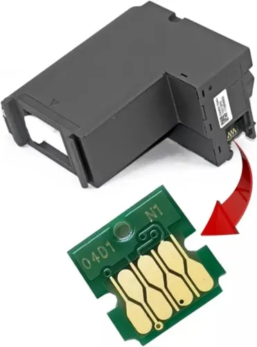 Chip Caixa De Manutenção Epson T04d1 L6490 L14150 L6270 L6161 L6191 L6171 M1120 T04d100