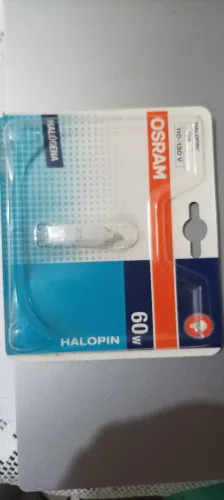 Lâmpada halopin G9 60w