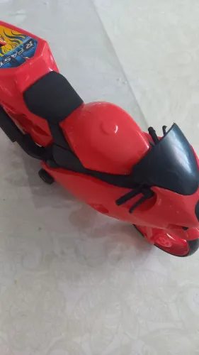 Moto de Brinquedo Vermelha - Radical