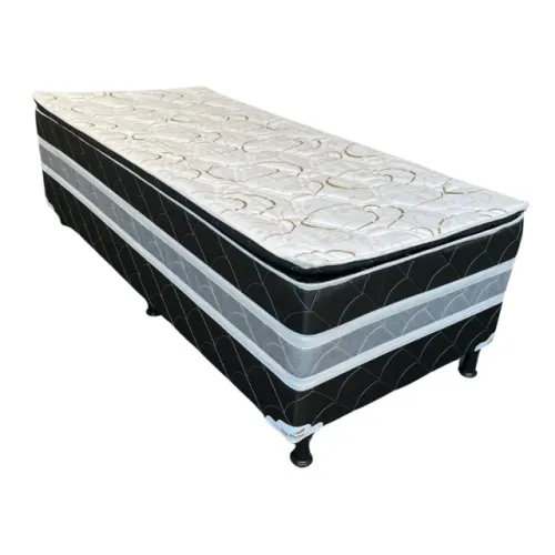 cama solteiro box de espuma conjugada