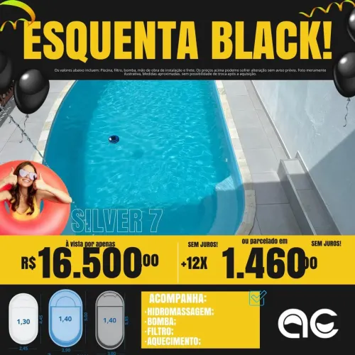 Piscina na Black Friday !
