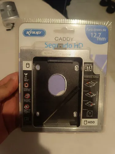 Adaptador de HD/SSD para notebook