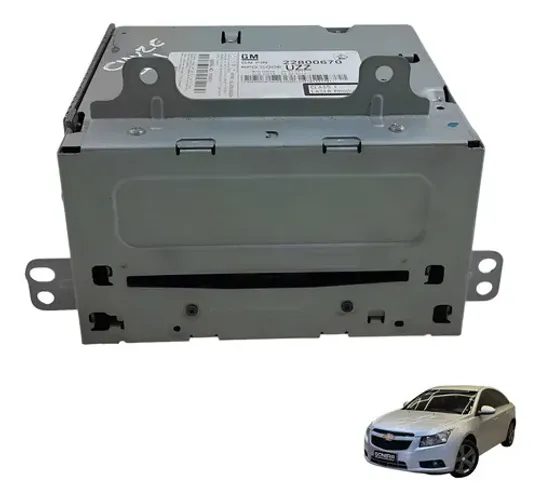 Módulo Rádio Original Chevrolet Cruze Lt 2012 Cinza
