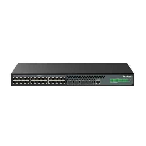 Switch Gerenciável 24 Portas Gigabit Ethernet com 4 Portas SFP S2328G-A