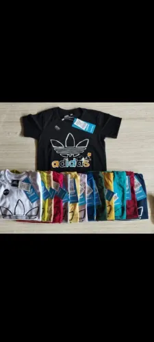 camisas infantil fio 30 com estampas de 2 a 12 anos