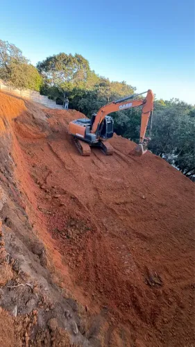 Terraplanagem, platores, estradas e Pavies (pavimentações)