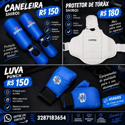 Equipamentos de luta de artes marciais 