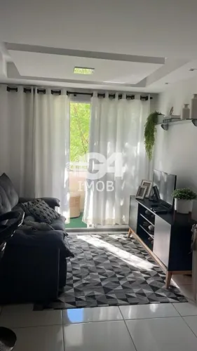Apartamento para Locação em Niterói, Maria Paula, 2 dormitórios, 1 suíte, 2 banheiros, 1 v