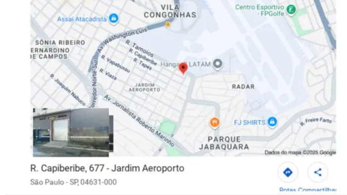 Galpão Comercial Aeroporto Congonhas 90m2