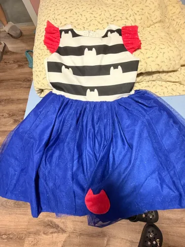 Vestido infantil casa mágica da gabi 7-8 anos