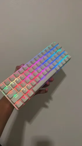 Teclado Mecânico BW-KB1 60% Branco