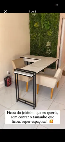 Mesa em L