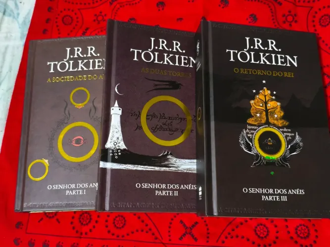 Box 3 Livros - O Senhor dos Anéis 